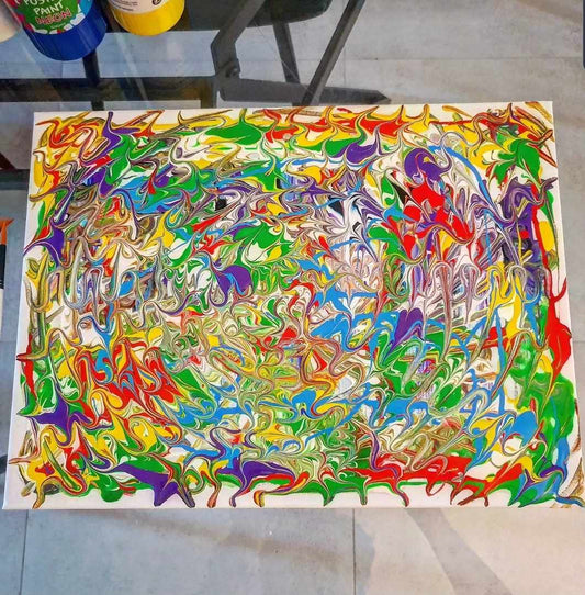 Abstract 1 - Original on Canvas